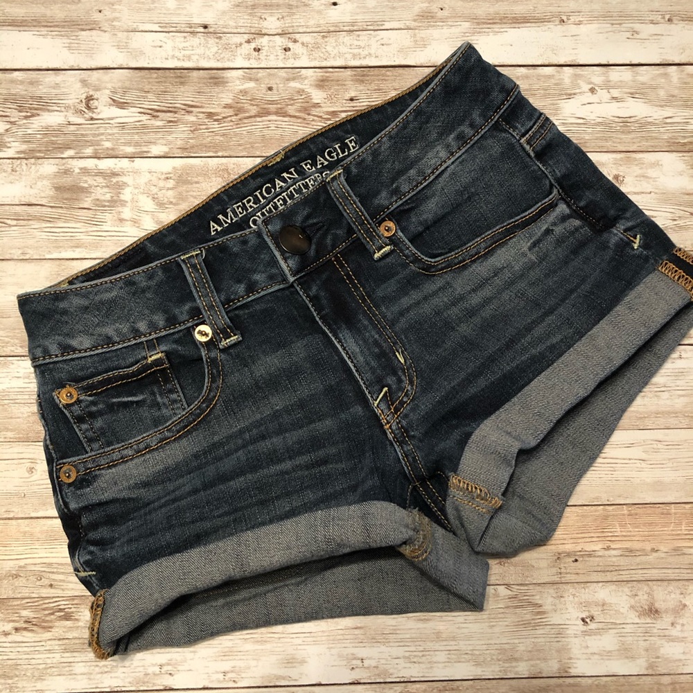 3/15$ American eagle super stretch shorties 00